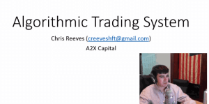Click to view the Algorithmic Trading System presentation video