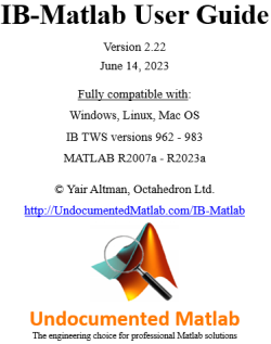 Click to view the full IB-Matlab User Guide (PDF)