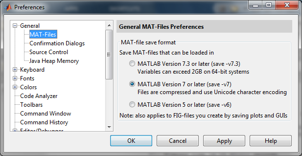 Improving Save Performance Undocumented Matlab